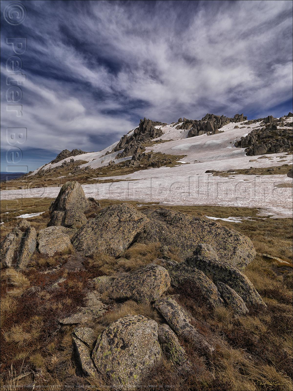Peter Bellingham Photography Rams Head Range - Kosciuszko NP - NSW SQ V (PBH4 00 10683)